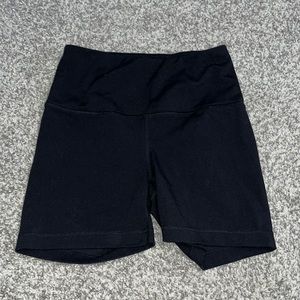 Black biker shorts